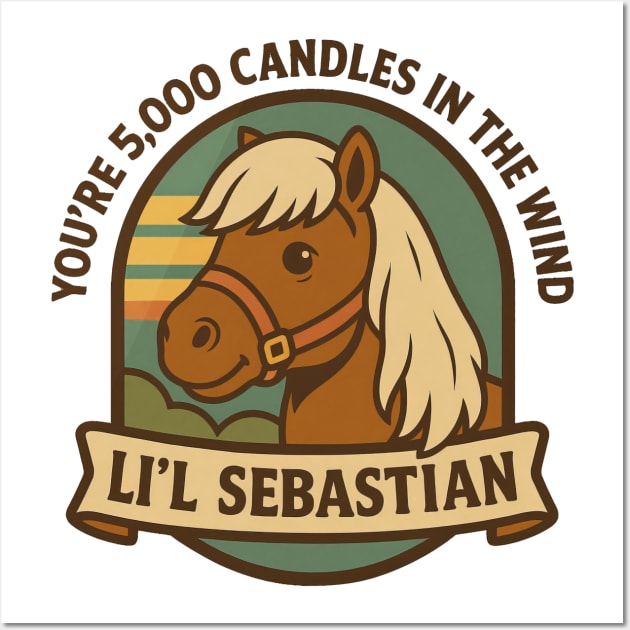 Vintage Folk Art: Lil Sebastian Wall Art by Tv Moments